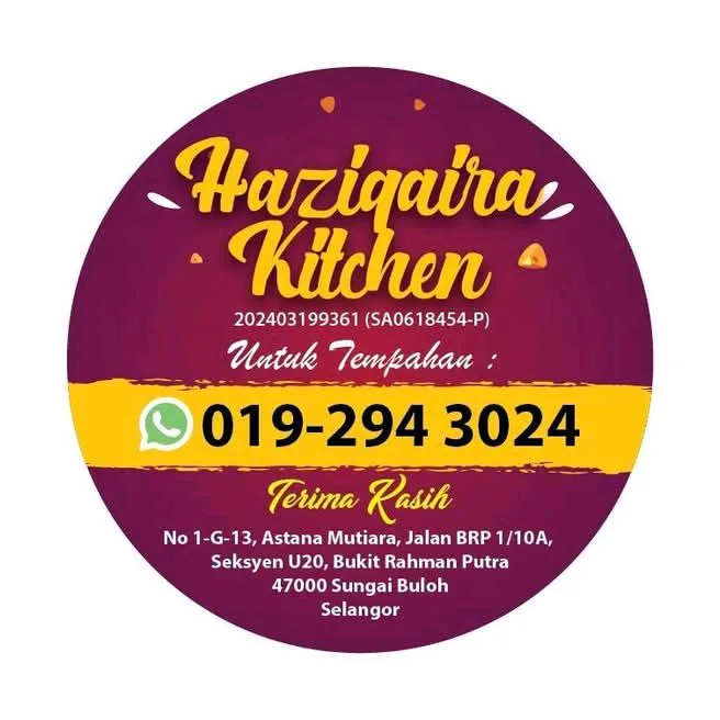 HAZIQAIRA KITCHEN 